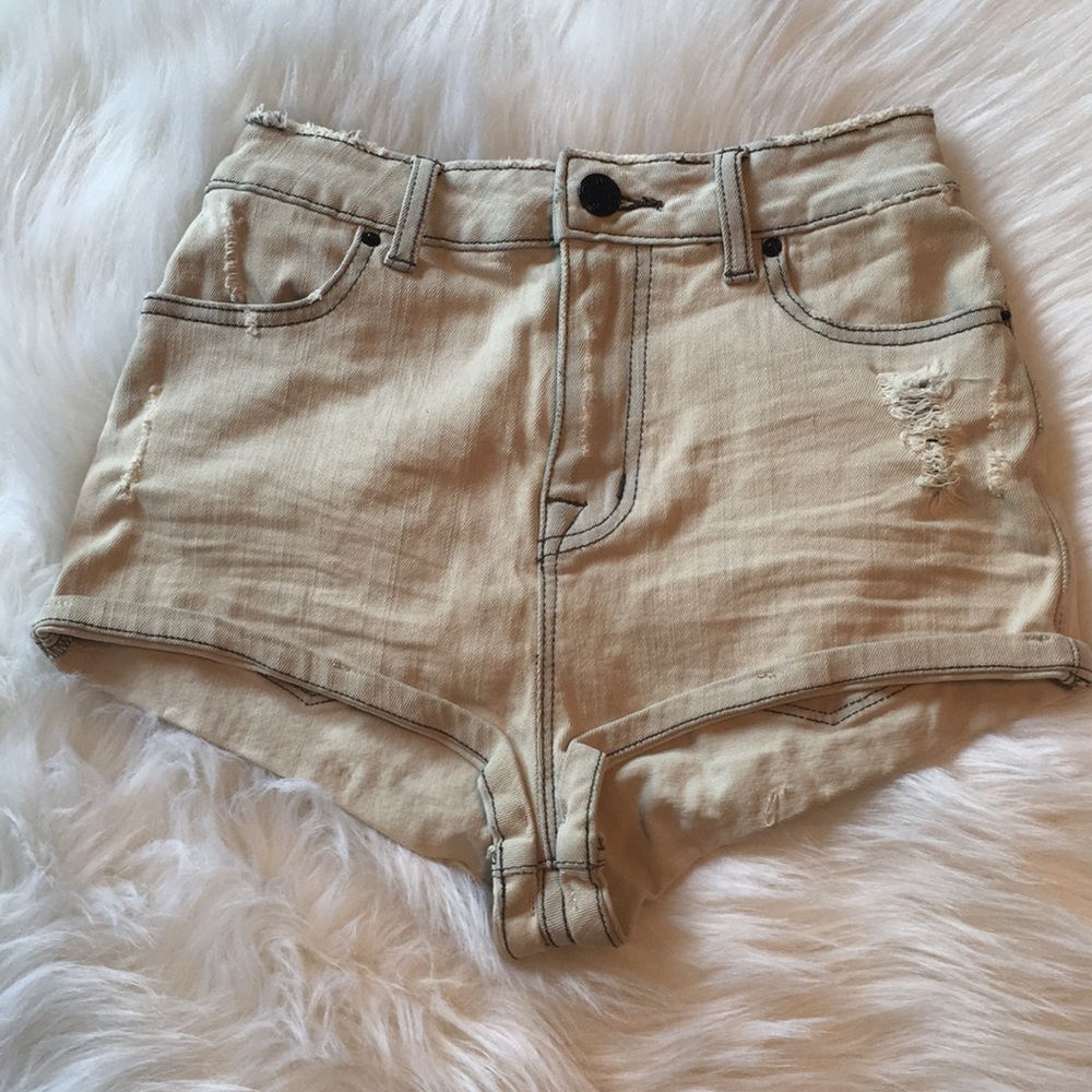 BDG Super High Rise Short Shorts